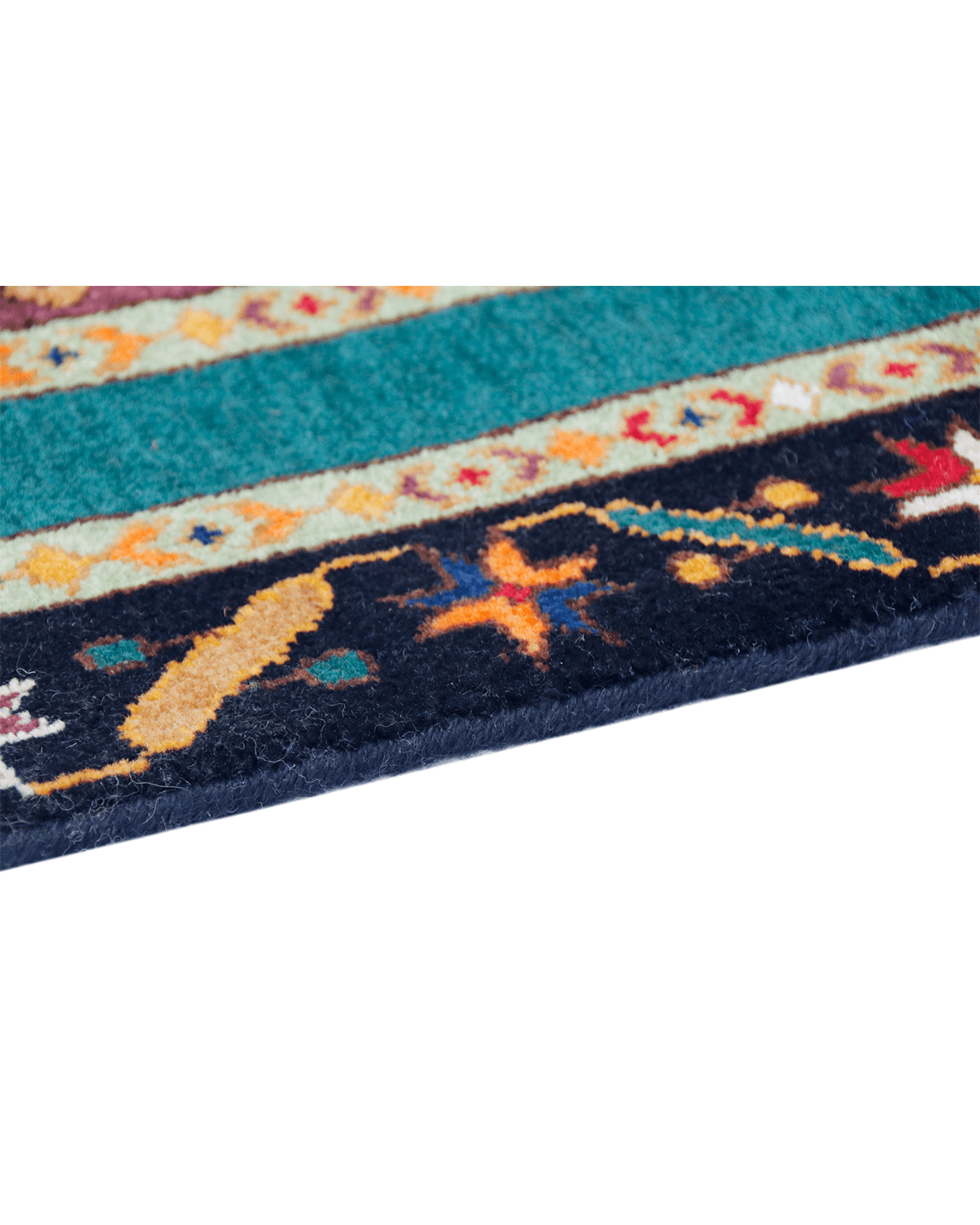Hand-Knotted Transitional Rug (SAAL-6512)
