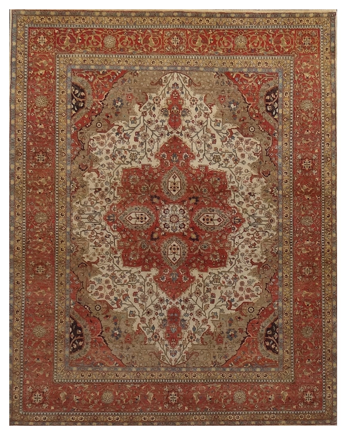 Traditional Hand-knotted Rug (JR-11-1)