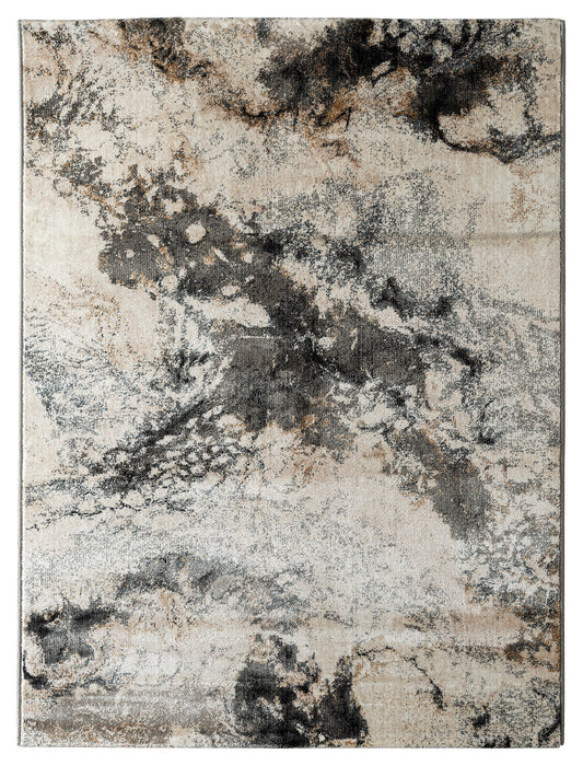 Precision-woven Modern Smoke Rug (MN002)