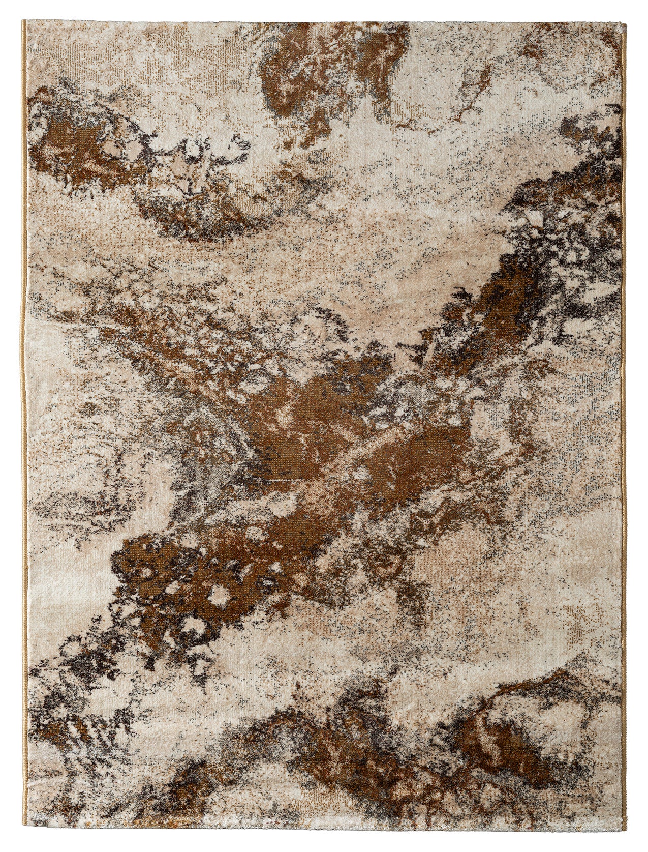 Precision-woven Modern Walnut Rug (MN002)