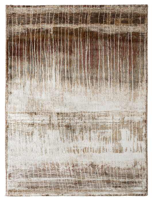 Precision-woven Modern Walnut Rug (MN006)