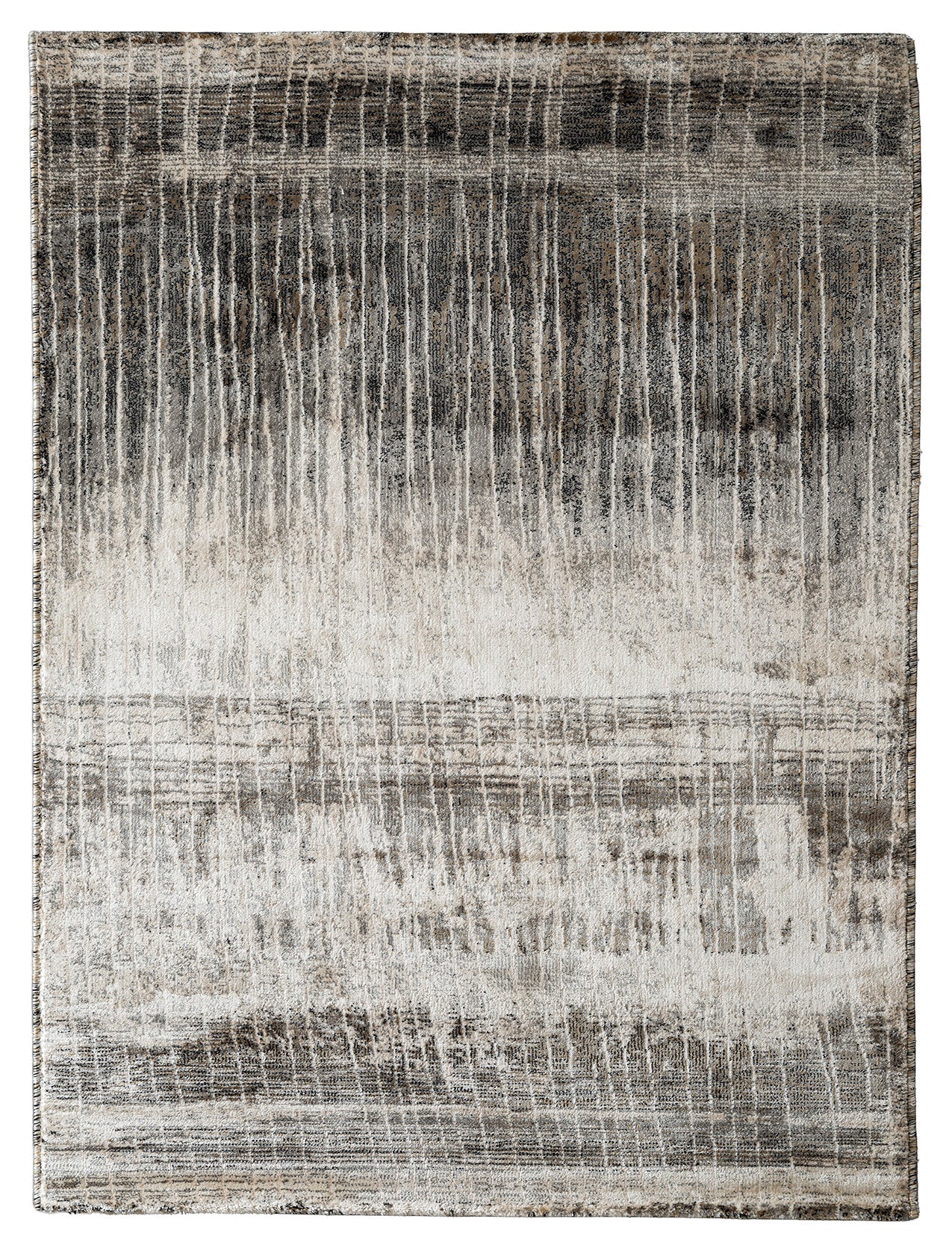 Precision-woven Modern Charcoal Rug (MN006)