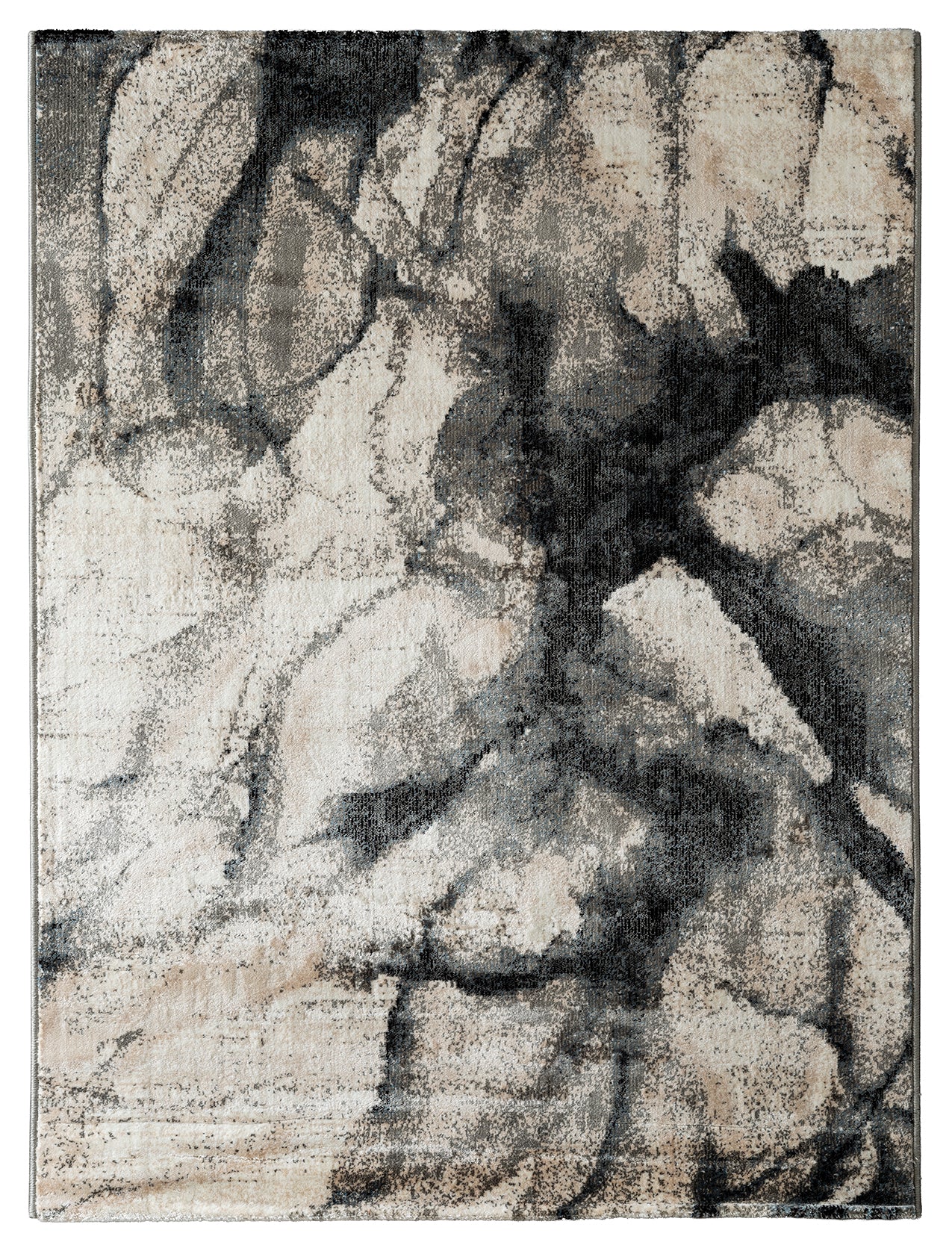 Precision-woven Modern Cobalt Rug (MN001)