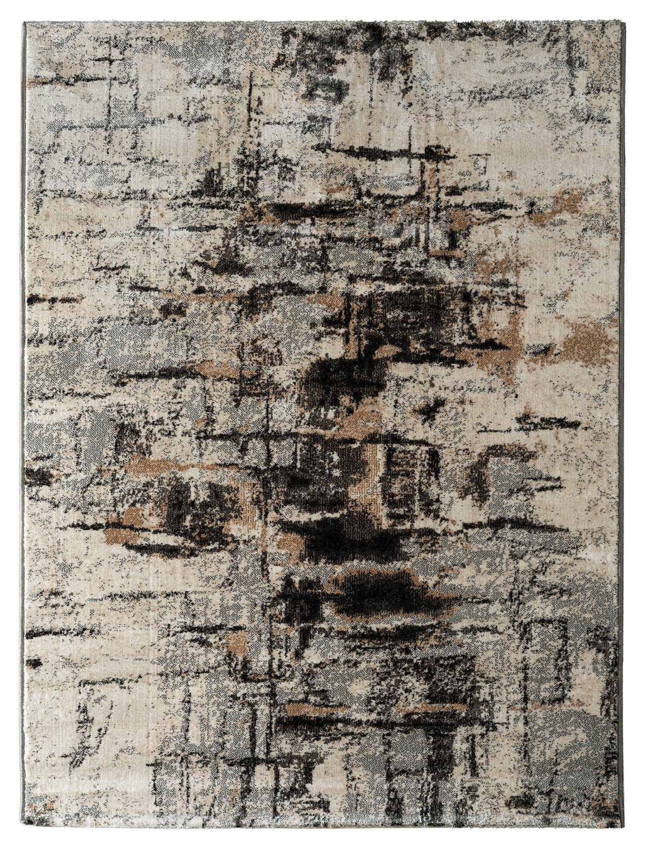 Precision-woven Modern Shadow Rug (MN004)