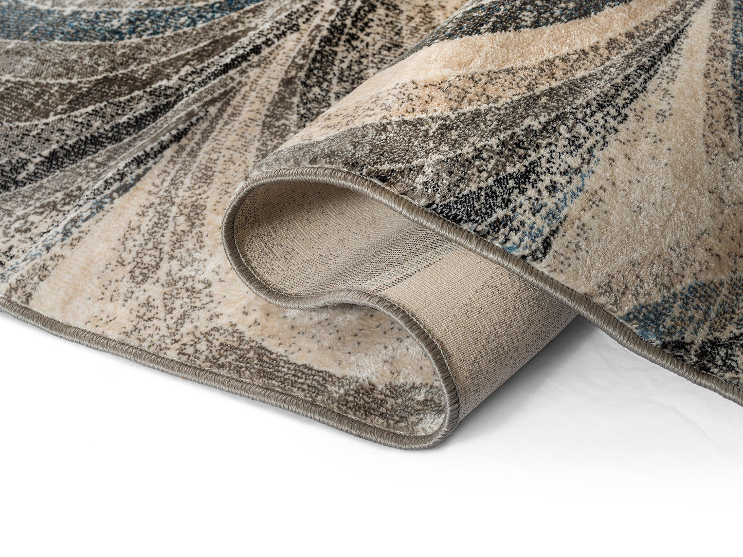 Precision-woven Modern Grey Rug (MN009)