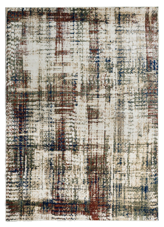 Precision-woven Modern Green Rug (TM15)