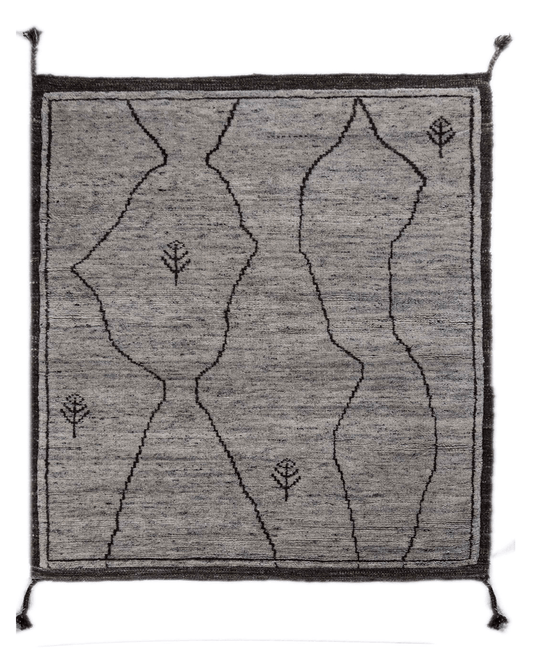 Modern Hand-knotted Rug (CAD-189A)