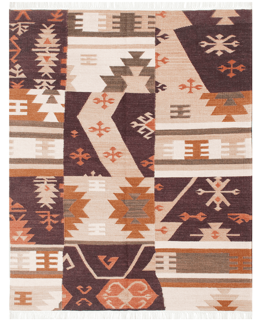 Modern Hand-crafted Rug (FR-PATCH KILIM-P-955)