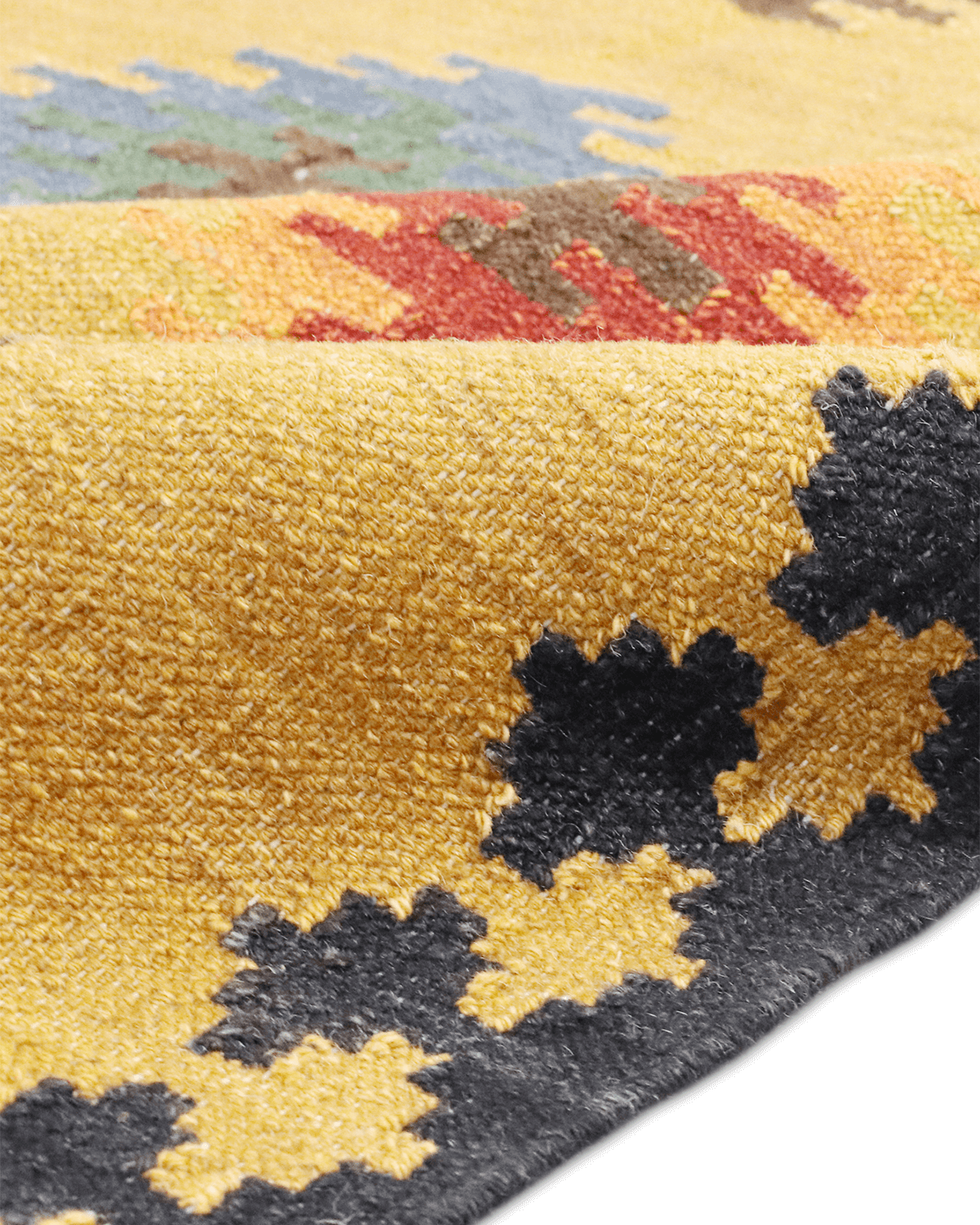 Traditional Hand-crafted Rug (C-304 GOLD)