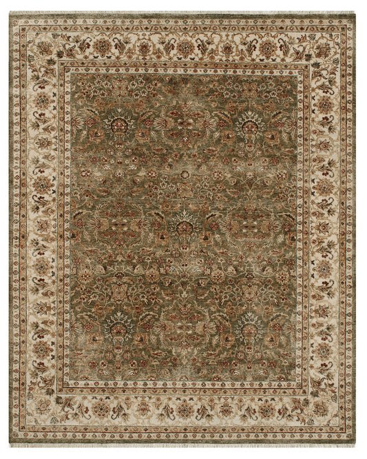 Hand-knotted Traditional Rug (Kirman)