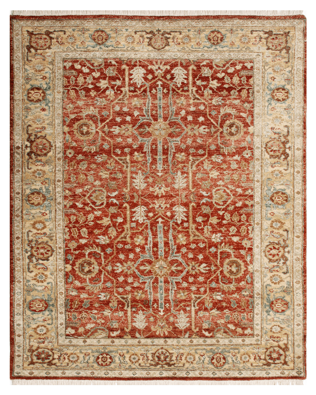 Hand-knotted Traditional Rug (Ziegler)