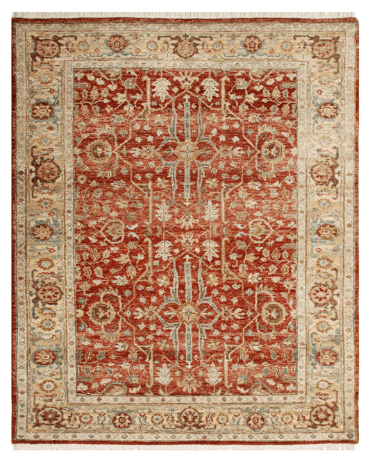 Hand-knotted Traditional Rug (Ziegler)