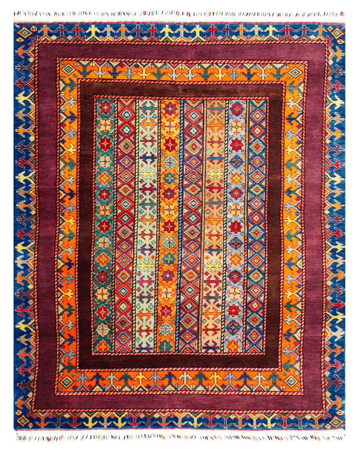 Hand-Knotted Transitional Rug (SAAL-40)