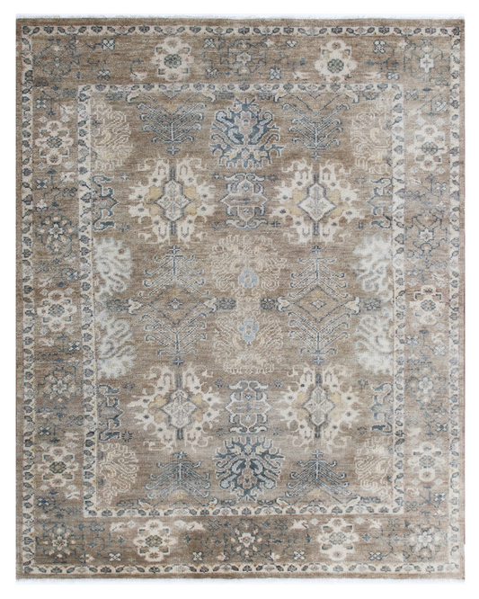 Hand-knotted Transitional Rug (MB-15B)
