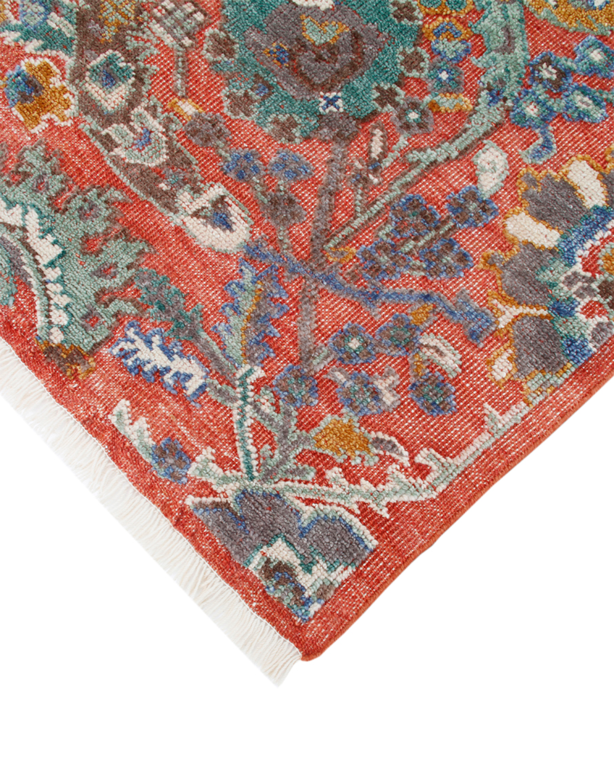 Hand-knotted Transitional Rug