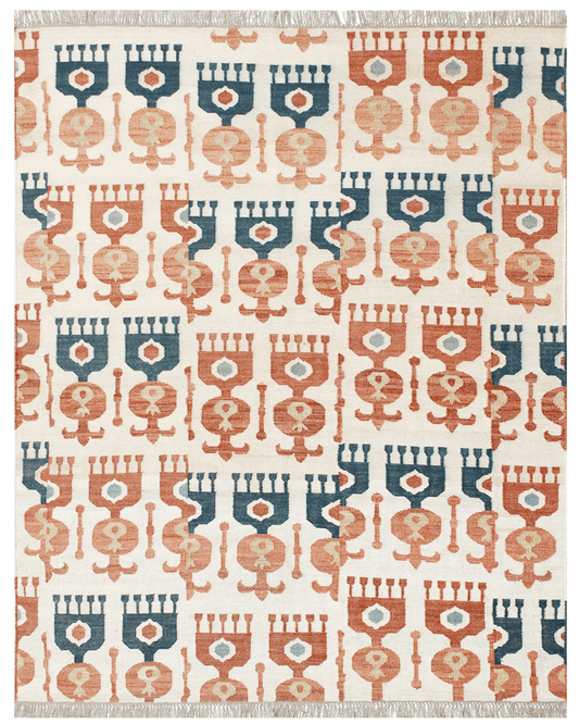 Traditional Hand-crafted Rug (Kilim Roma)