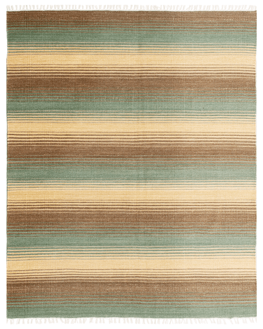 Modern Hand-crafted Rug (PIN STRIPE GRADATION)
